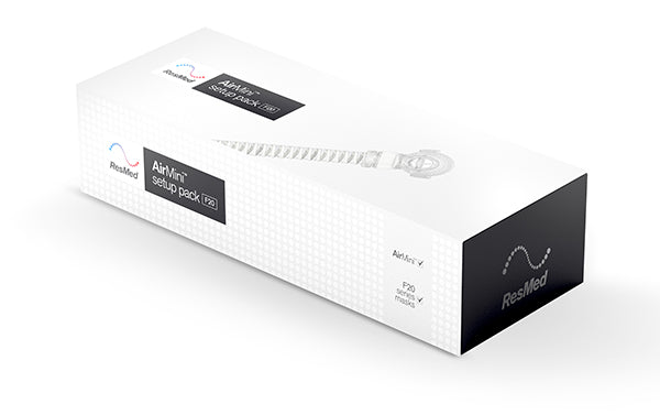 ResMed AirMini AutoSet avec pack d'installation F20 avec HumidX F20