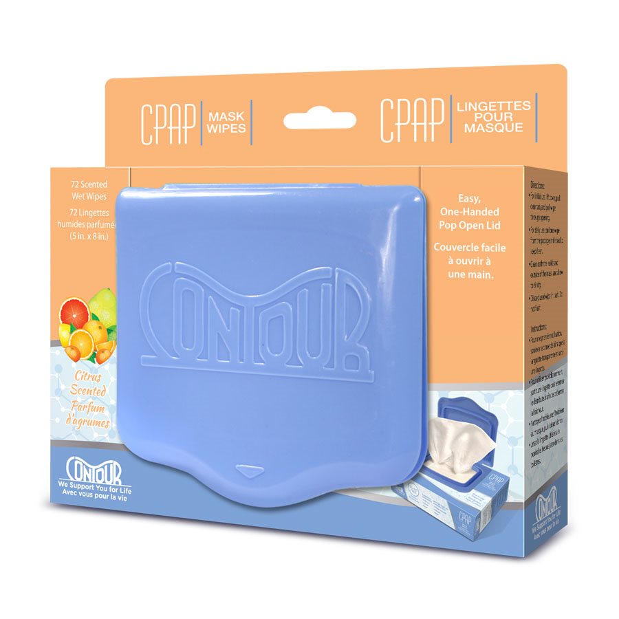 Contour CPAP Mask Wipes Citrus