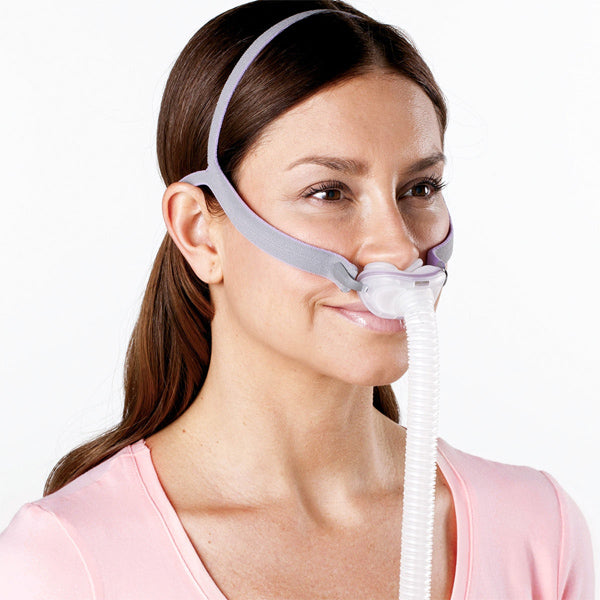 Masque nasal CPAP ResMed AirFit P10 pour femme - Kit d'essai
