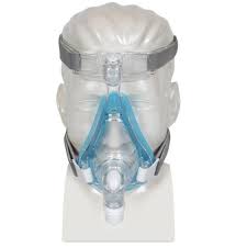 Système complet de protection faciale Respironics Amara avec harnais et coussin en gel