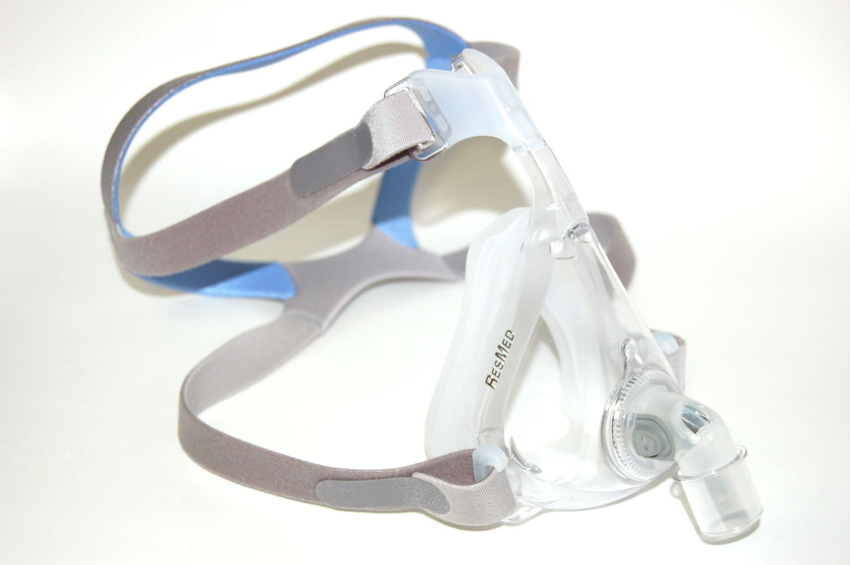 Système complet de masque facial ResMed Quattro Air avec coussin et harnais
