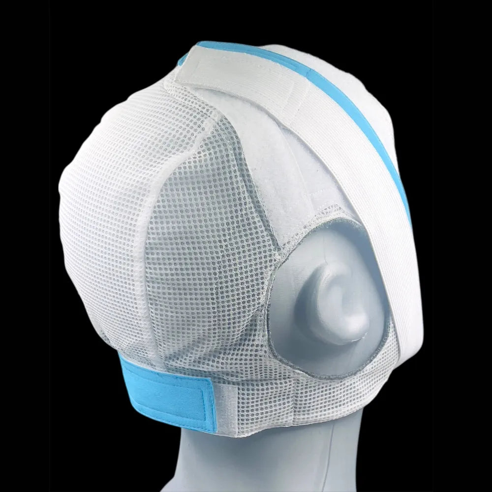 Knightsbridge Dual Band Air Deluxe Chinstrap (white)
