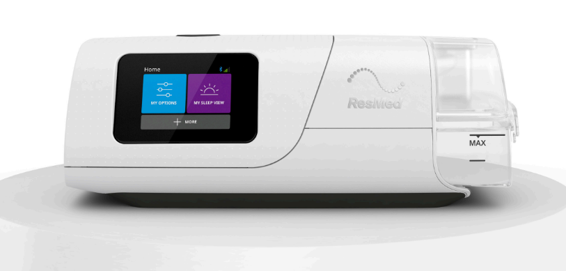ResMed AirCurve™ 11 VAuto avec tubulure chauffante HumidAir 11 et Climate Line 11