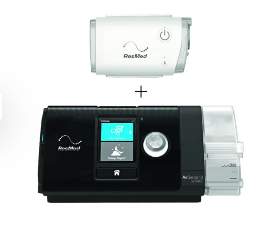ResMed AirSense 10 CPAP Machine + AirMini Travel CPAP Machine - Exclus ResMed AirSense 10 CPAP Machine + AirMini Travel CPAP Machine - Exclus