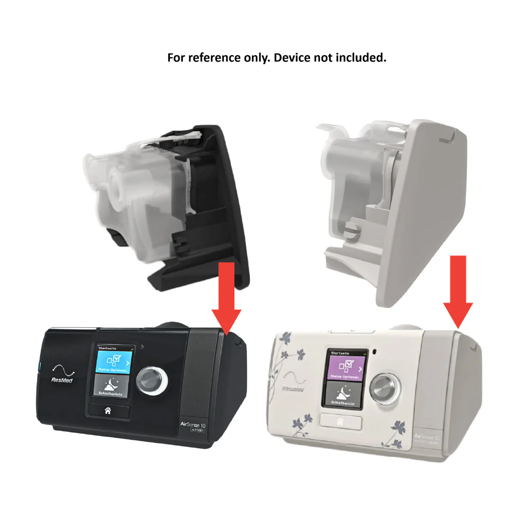 Couvercle latéral pour appareils ResMed AirSense 10 et ResMed AirCurve 10 - Anthracite