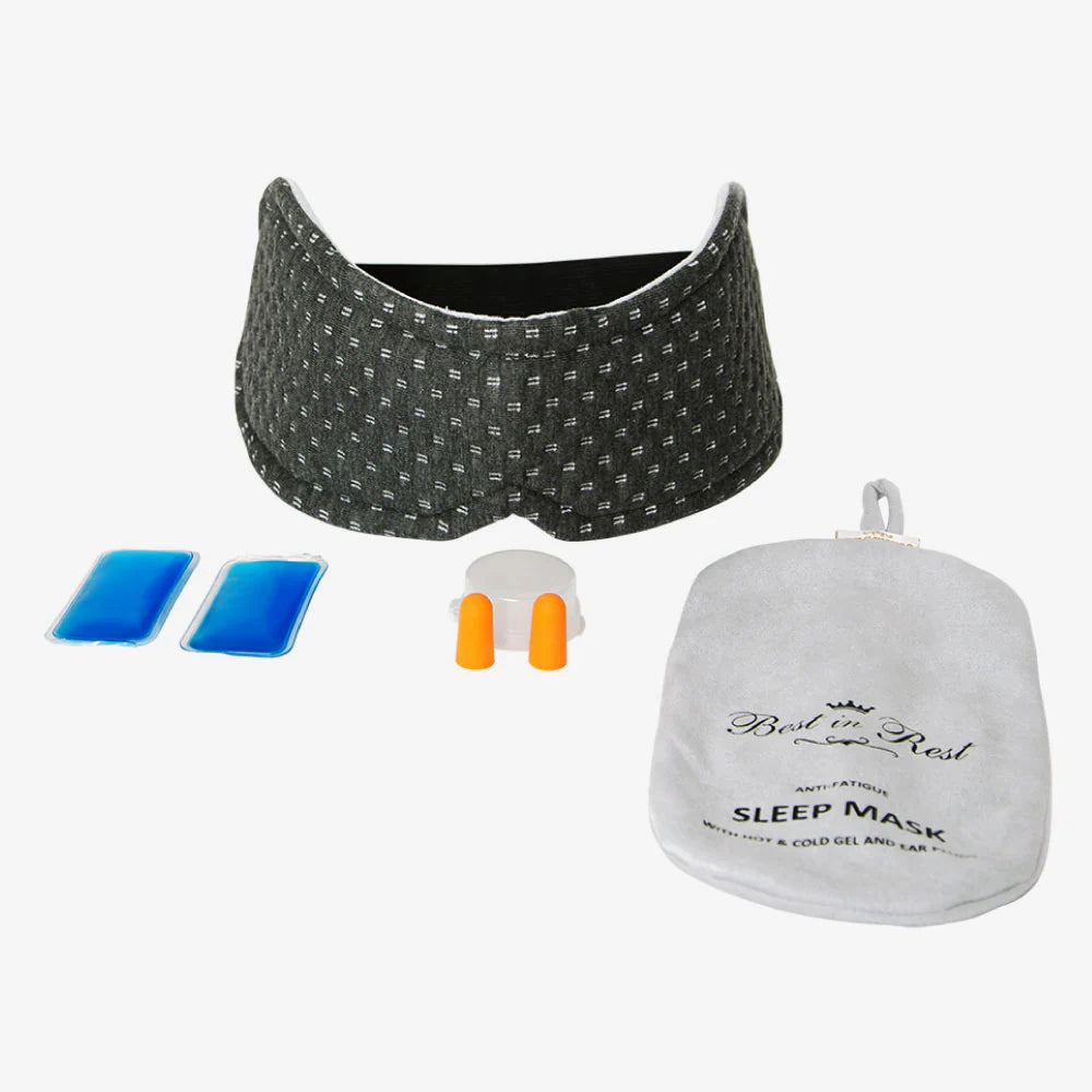 Best in Rest Luxury Memory Foam Anti-Fatigue Eye Mask