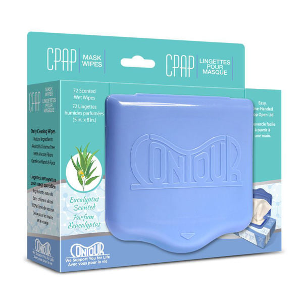 Contour CPAP Mask Wipes Eucalyptus