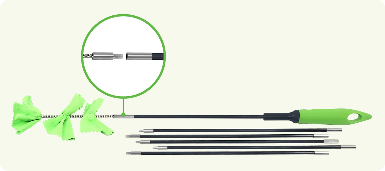 Brosse pour tuyau CPAP 2 en 1 Purdoux