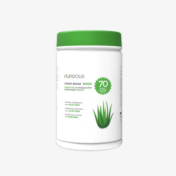 Purdoux CPAP Mask Wipes - Aloe Vera | CPAPOutlet.ca