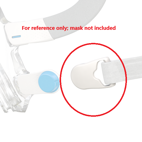 Clip magnétique pour harnais ResMed AirFit/AirTouch F20, F30, F40, F30i, X30i et N20 (paquet de 2)