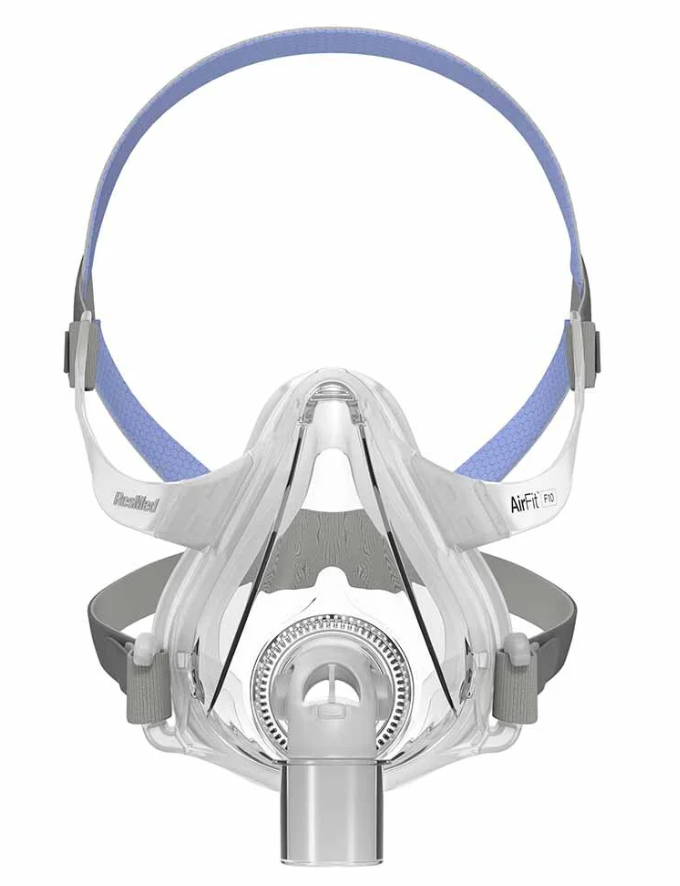 Masque CPAP facial complet ResMed AirFit F10 - Système complet