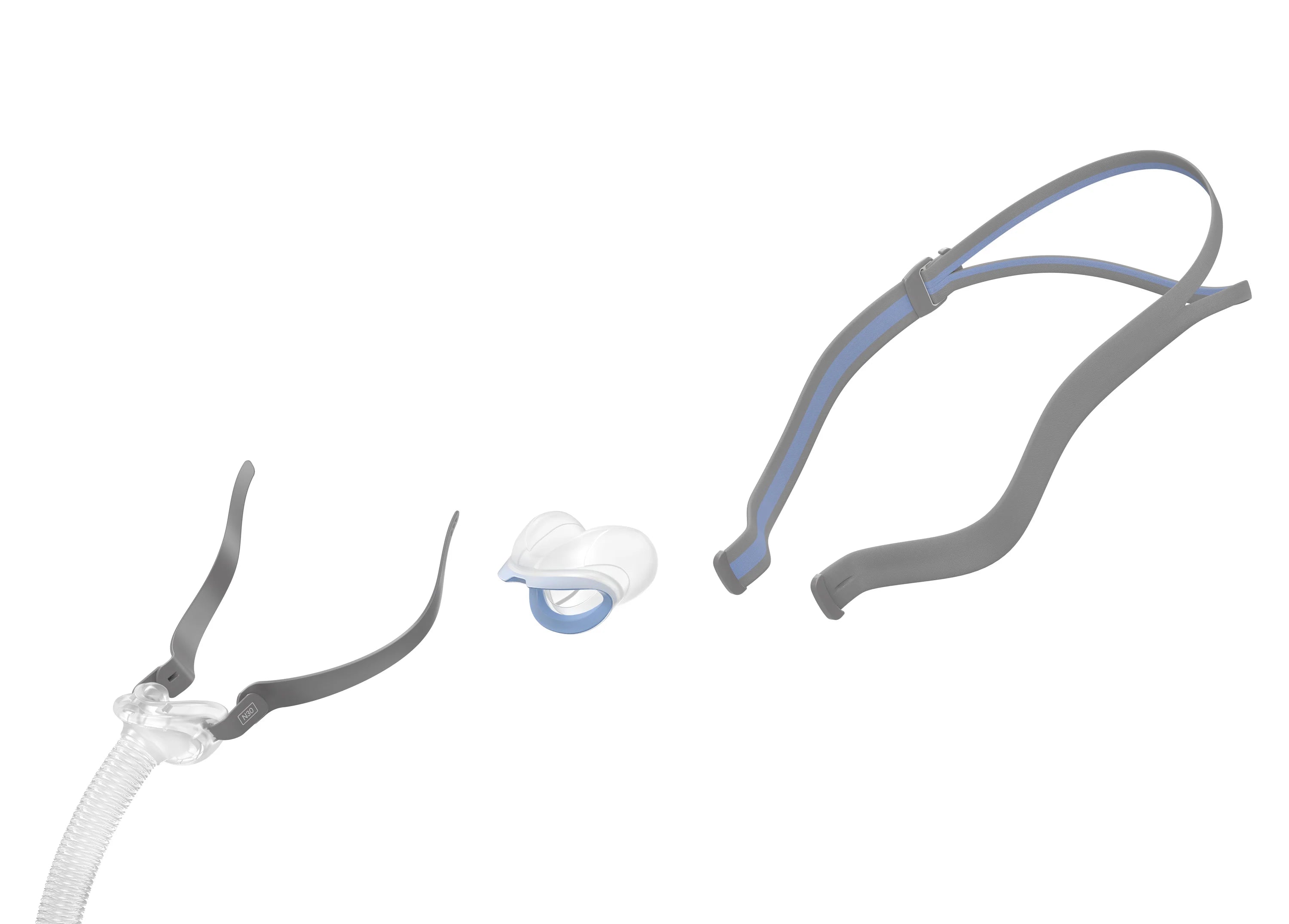 Masque nasal CPAP ResMed AirFit N30 - Système complet