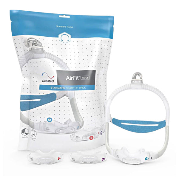 Système de démarrage pour masque nasal CPAP ResMed AirFit N30i