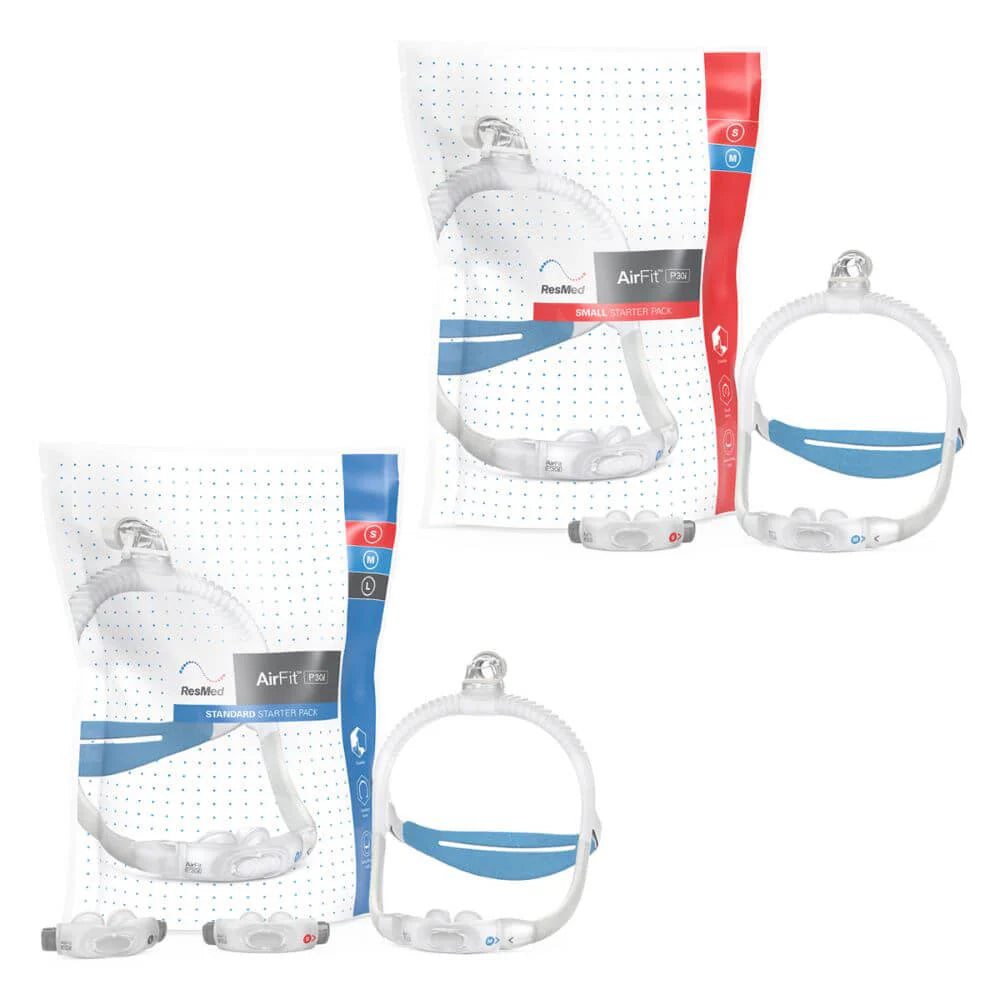 Masque nasal CPAP ResMed AirFit P30i - Kit de démarrage