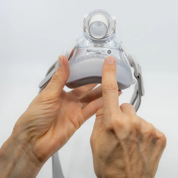 Masque CPAP facial complet ResMed AirTouch F20 - Système complet