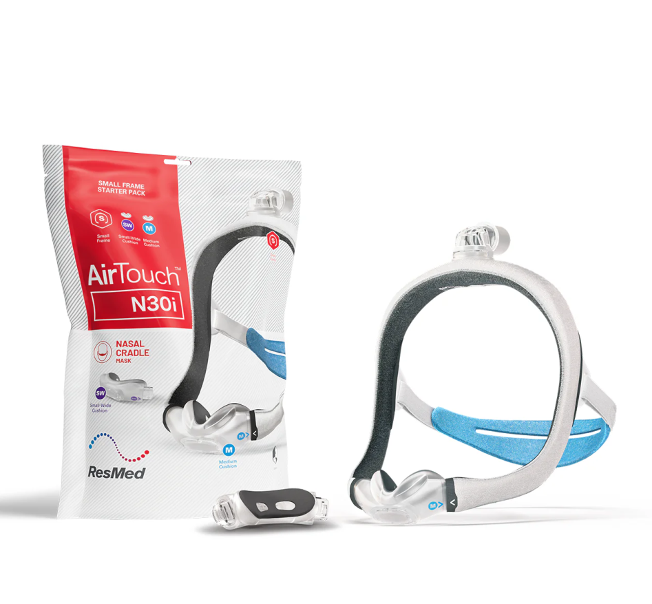 Masque CPAP nasal ResMed AirTouch N30i - Pack de démarrage