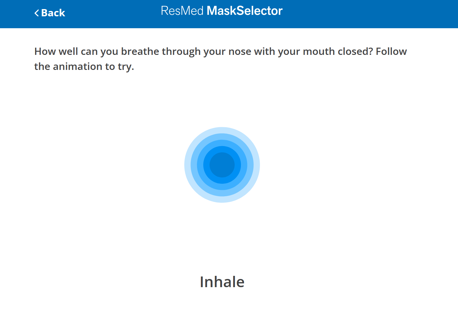 ResMed Mask Selector Tool