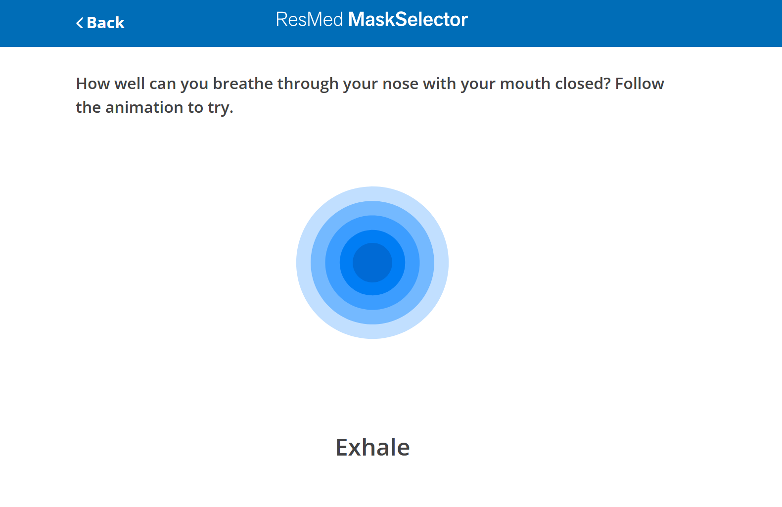 ResMed Mask Selector Tool