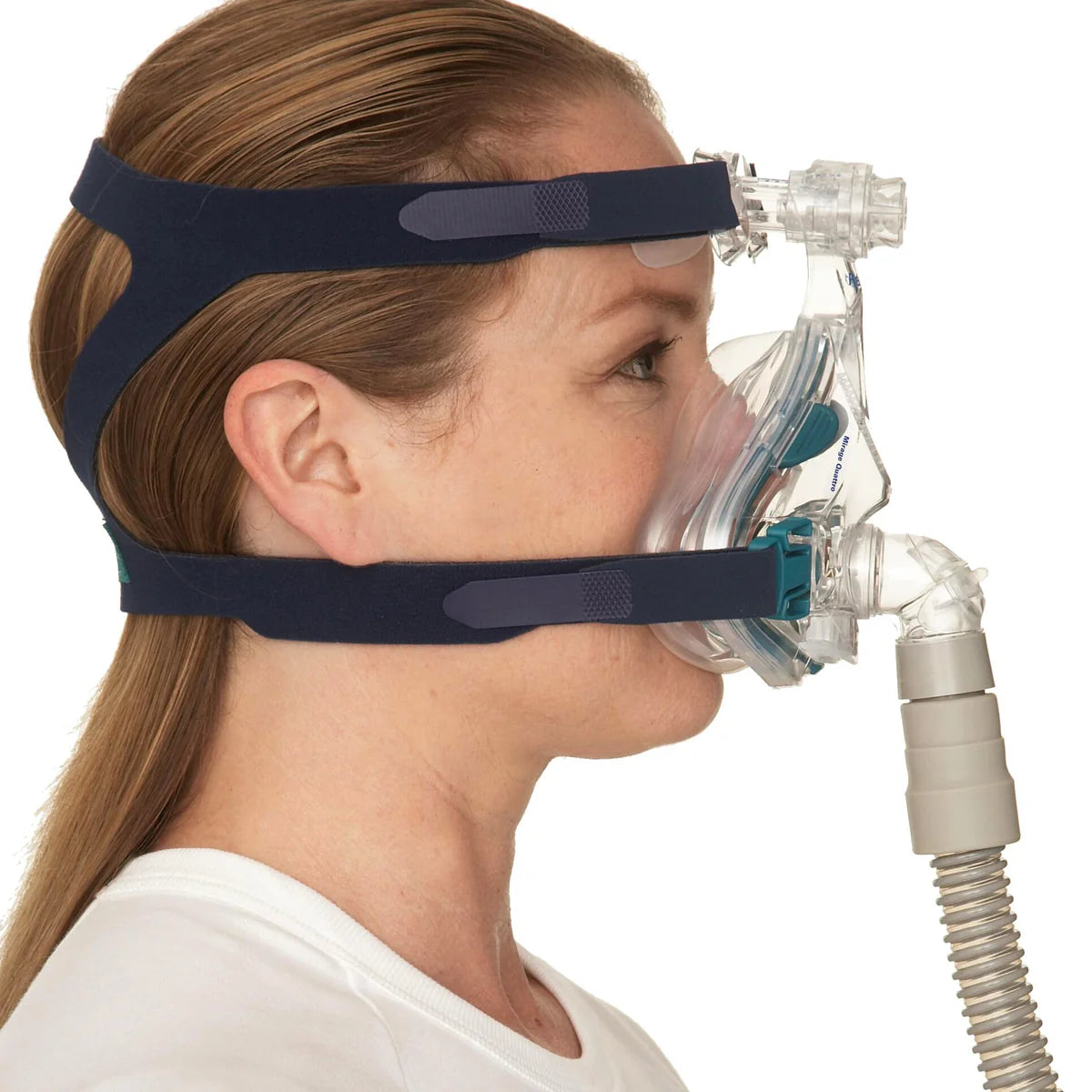Masque CPAP facial complet ResMed Mirage Quattro - Système complet