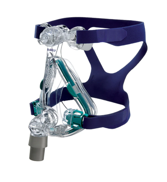 Masque CPAP facial complet ResMed Mirage Quattro - Système complet