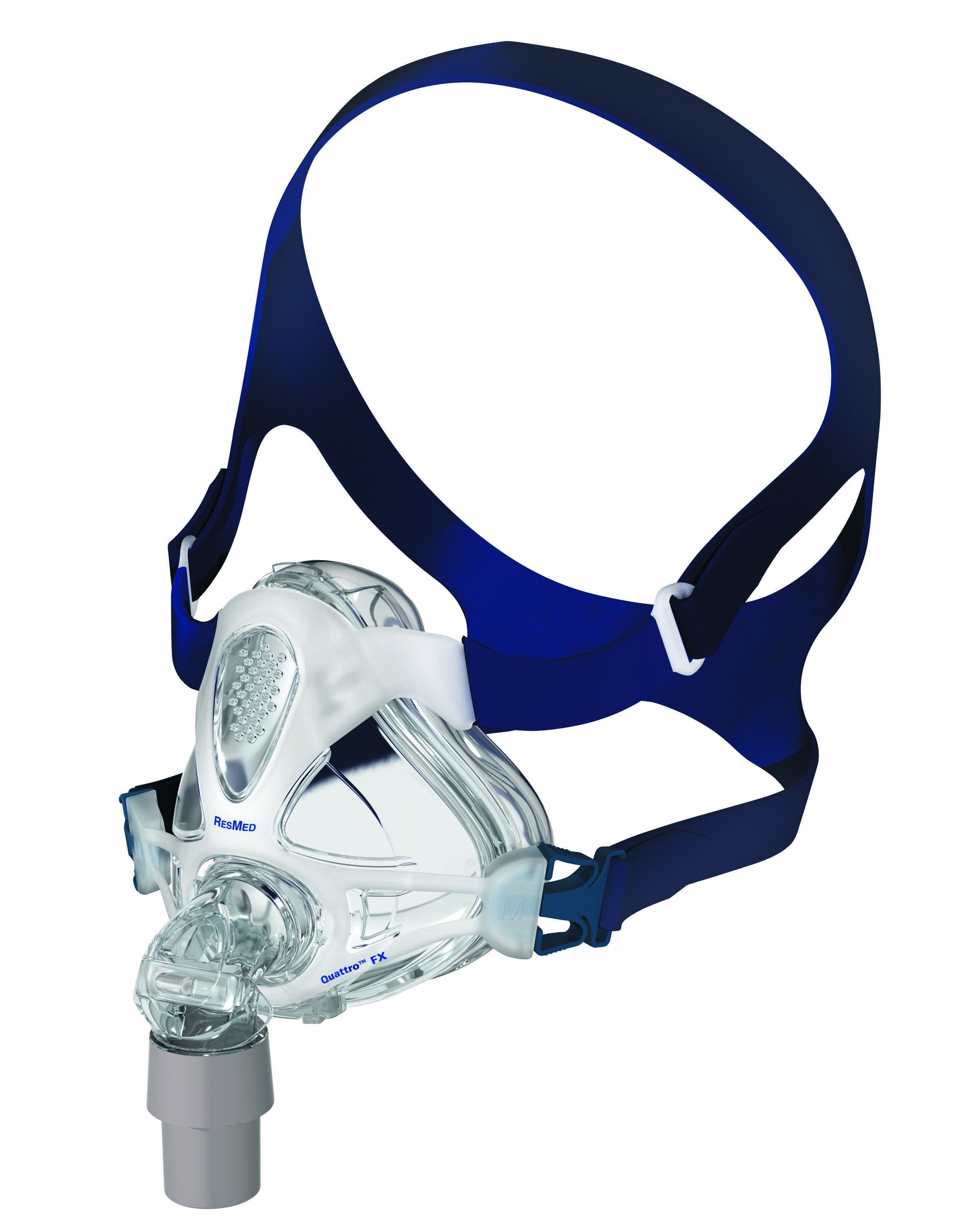 ResMed Quattro FX Full Face CPAP Mask - Complete System