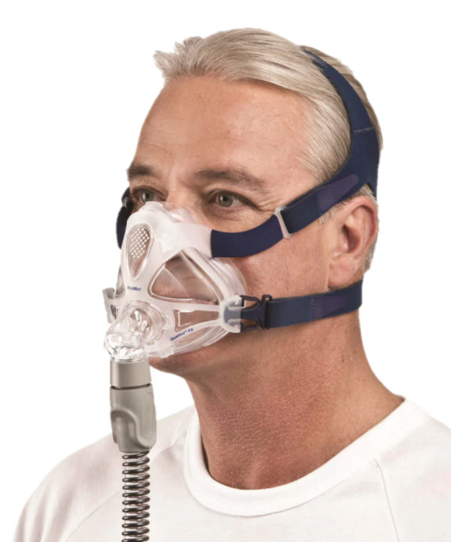 Masque CPAP facial complet ResMed Quattro FX - Système complet