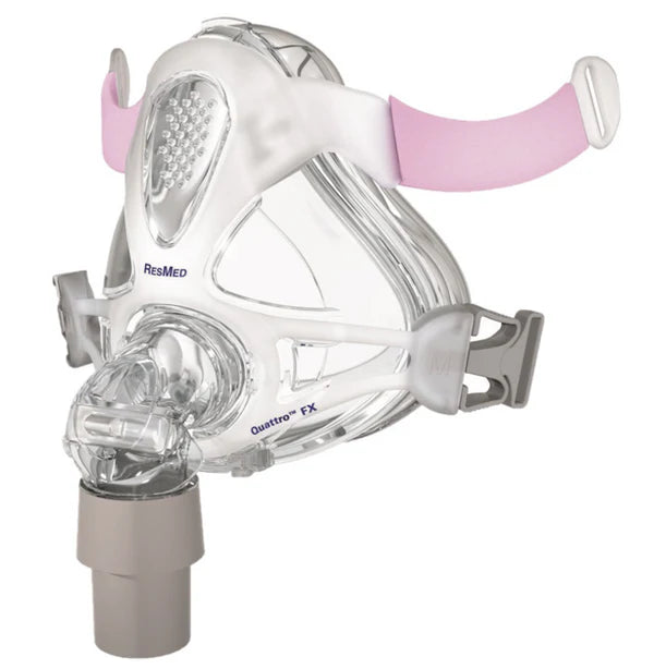 Masque CPAP facial complet ResMed Quattro FX pour elle - Système complet