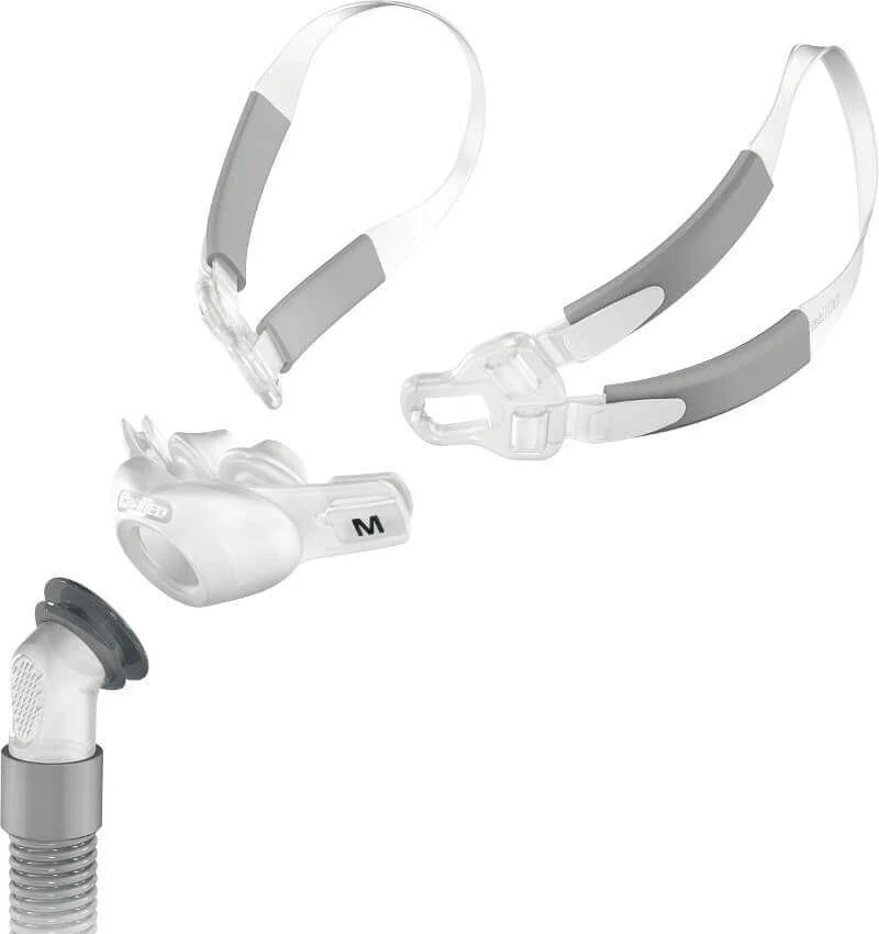 ResMed Swift FX Bella Gray Nasal Pillows CPAP Mask - Fit Pack