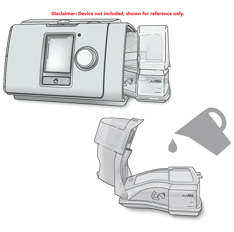 ResMed AirSense 10 / AirCurve 10 HumidAir Cleanable Water Chamber