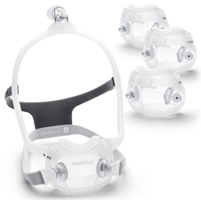Pack d'ajustement complet du système intégral Respironics DreamWear