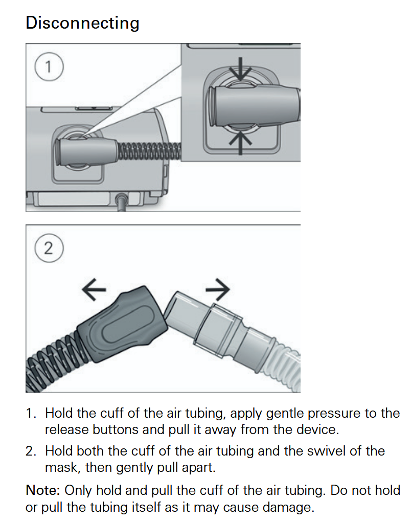 Tubulure chauffante ResMed ClimateLineAir 10