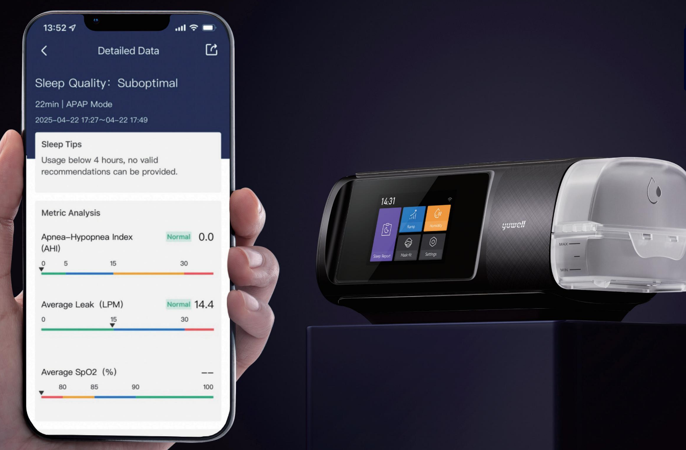 Yuwell BreathCare III Auto CPAP Machine