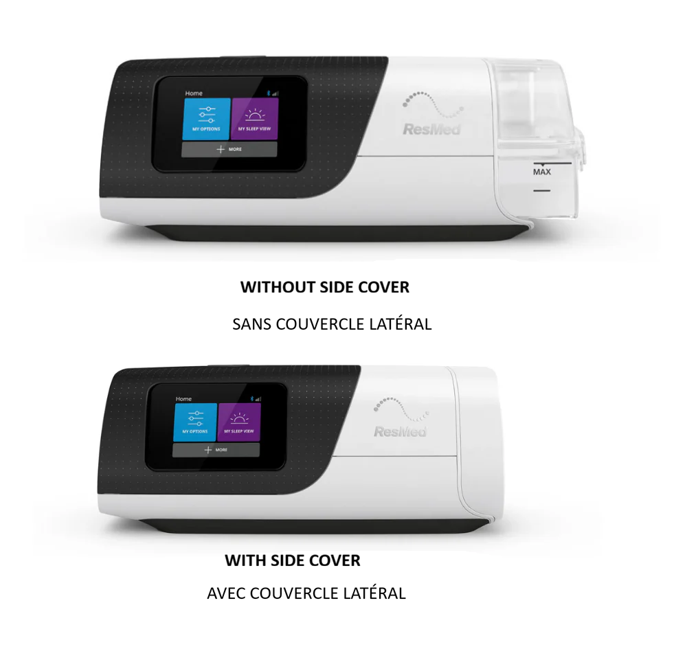 Couvercle latéral pour appareils ResMed AirSense 11 et ResMed AirCurve 11