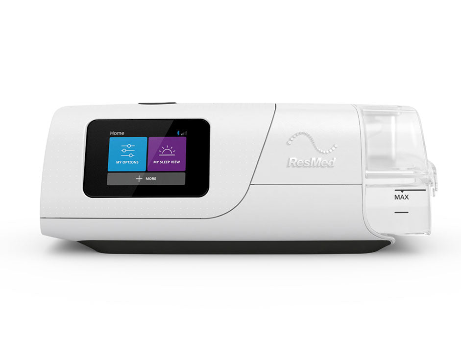 ResMed AirCurve™ 11 VAuto avec tubulure chauffante HumidAir 11 et Climate Line 11