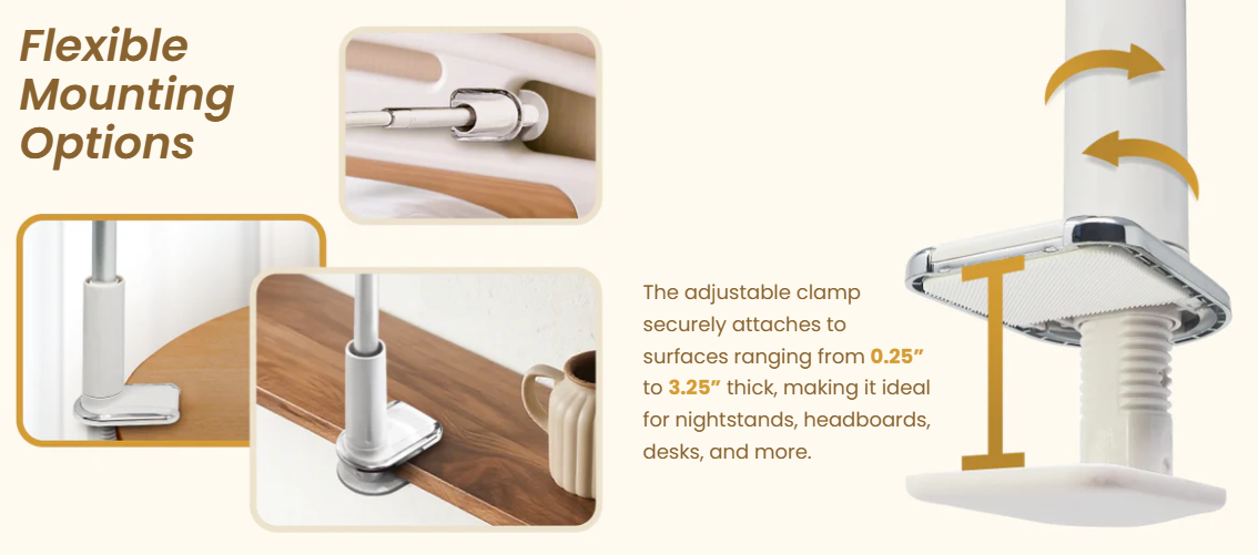 Best in Rest Adjustable CPAP Hose Lift