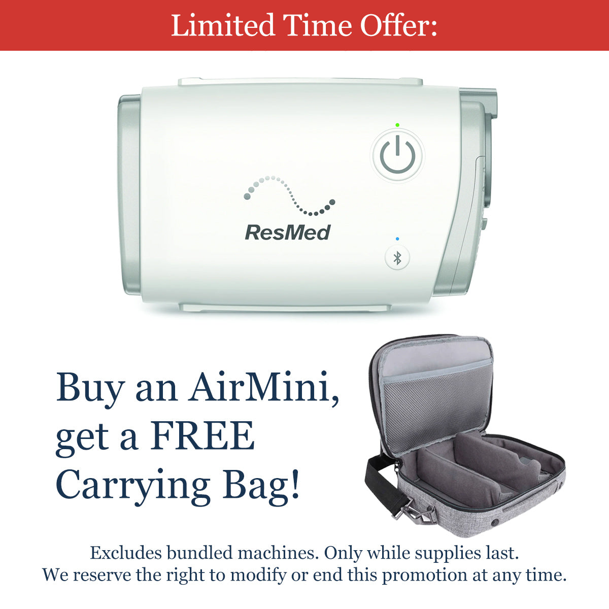 ResMed AirMini AutoSet Travel CPAP Machine