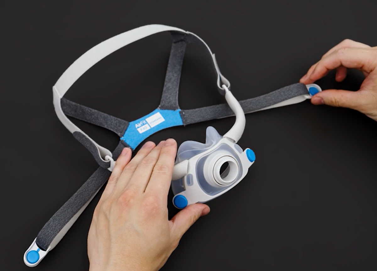 ResMed AirFit F40 Full Face CPAP Mask - Complete System