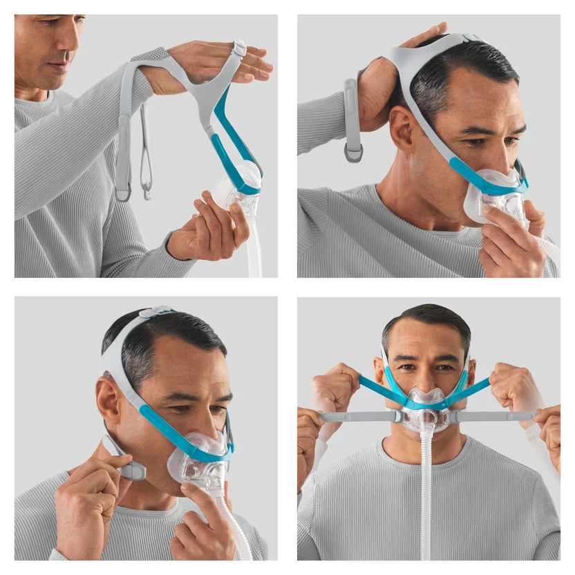 Fisher & Paykel Evora Full Face CPAP Mask - Fit Pack (XS,S&M,L)