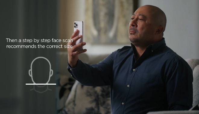 Fisher & Paykel myMask App Mask Selector