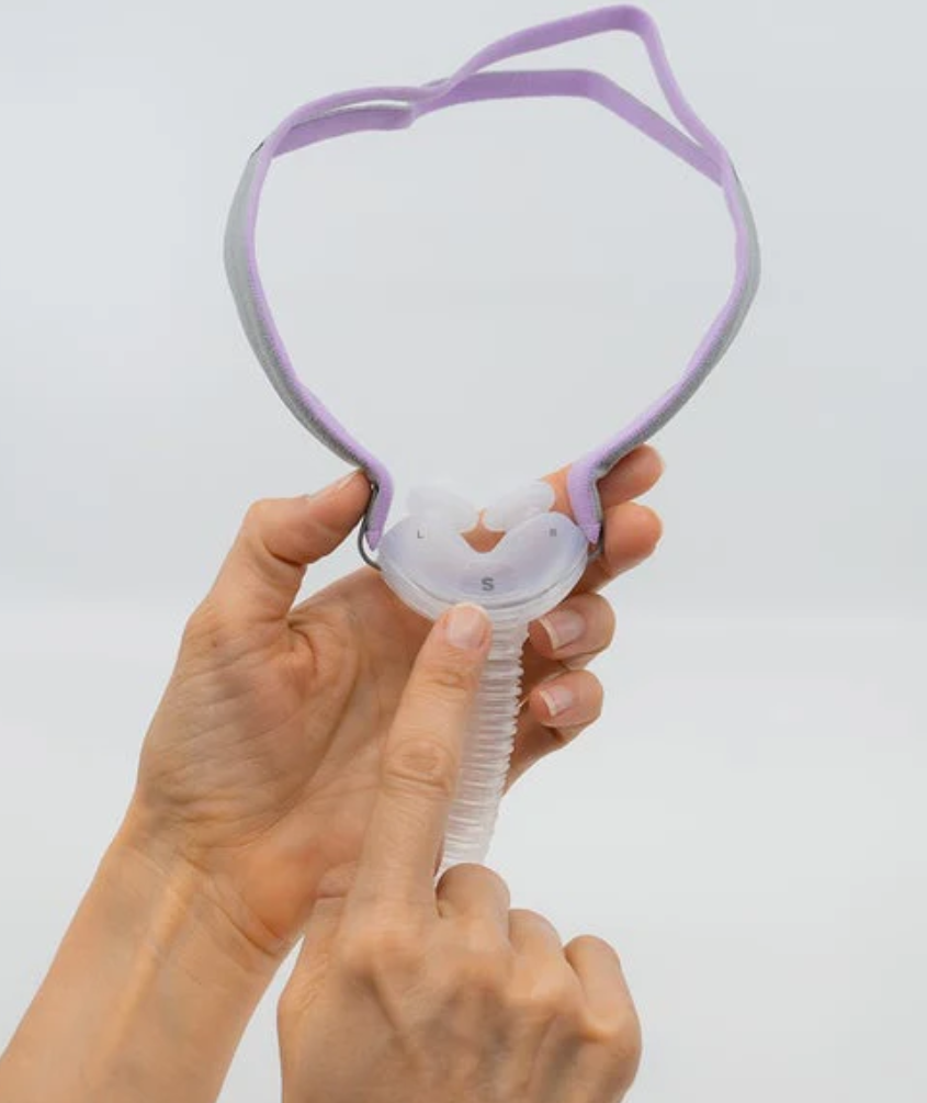 Masque nasal CPAP ResMed AirFit P10 pour femme - Kit d'essai