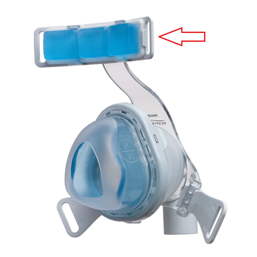 Respironics TrueBlue Gel Forehead Pad