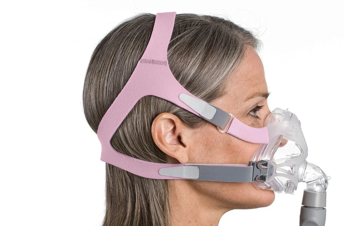 Masque CPAP facial complet ResMed Quattro FX pour elle - Système complet