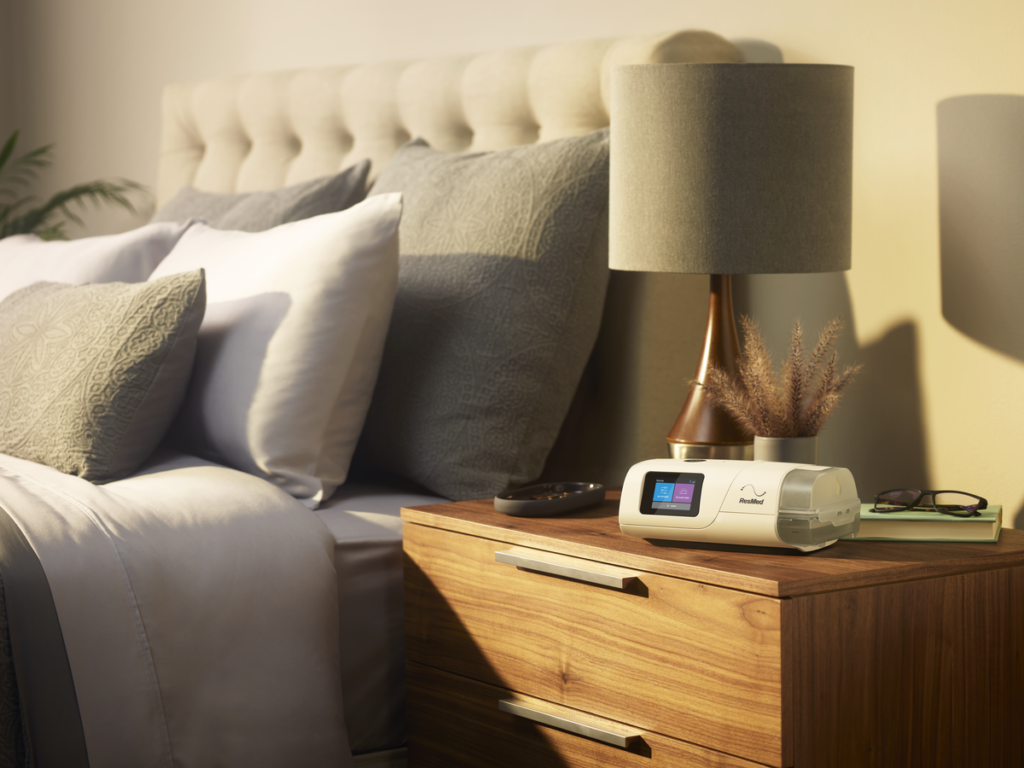 ResMed AirCurve™ 11 ASV avec HumidAir 11 et tubulure Climate Line 11