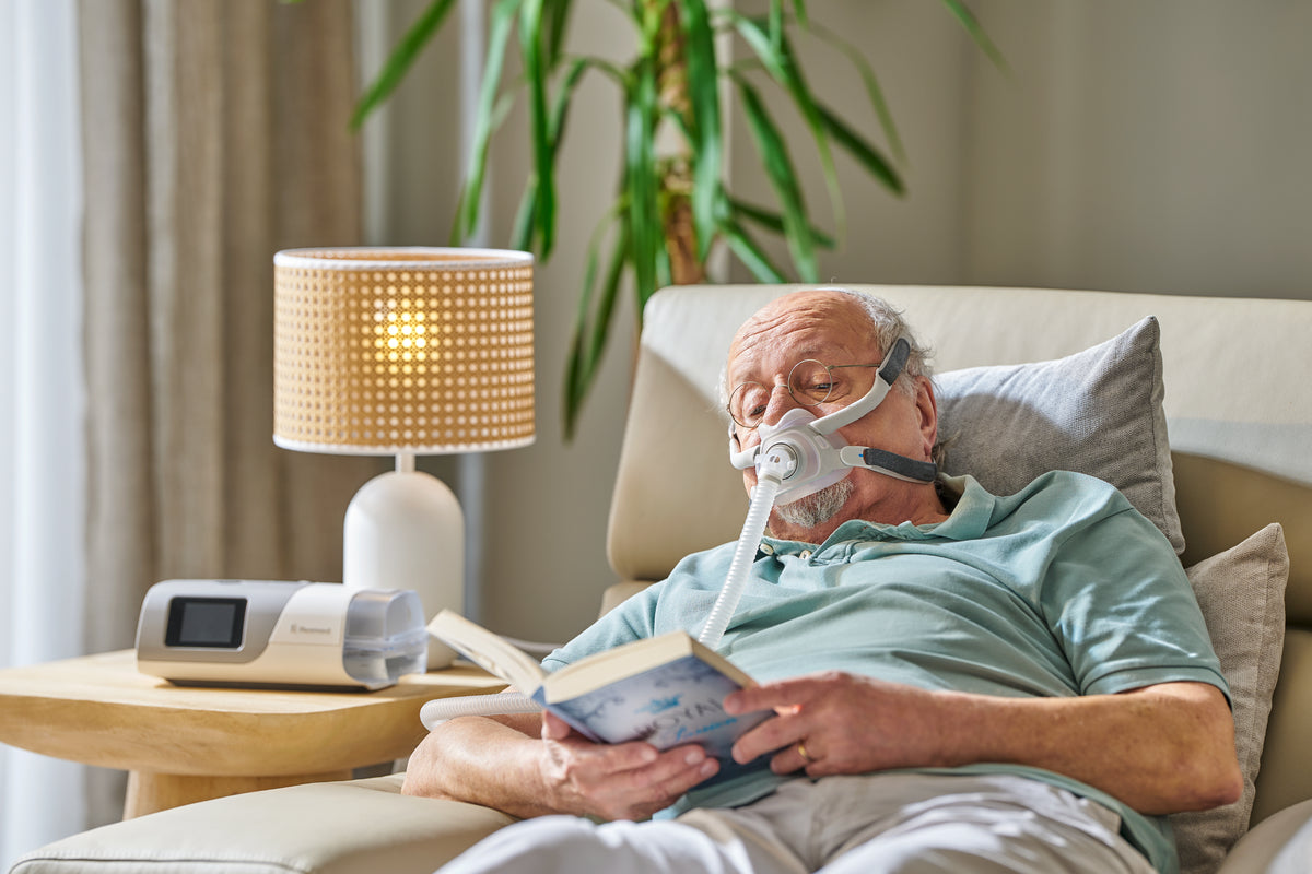 Masque CPAP facial complet ResMed AirFit F40 - Système complet