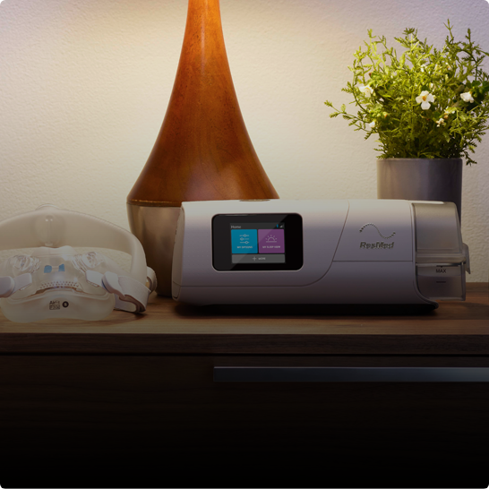 ResMed AirCurve™ 11 VAuto avec tubulure chauffante HumidAir 11 et Climate Line 11