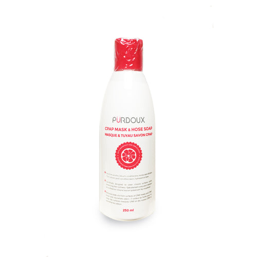 Savon pour masque et tuyau CPAP Purdoux - Pamplemousse et citron