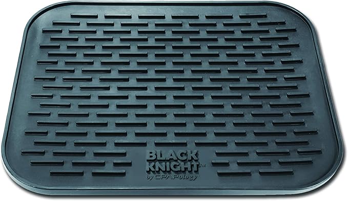 CPAPology Black Knight Protector Mat, Small