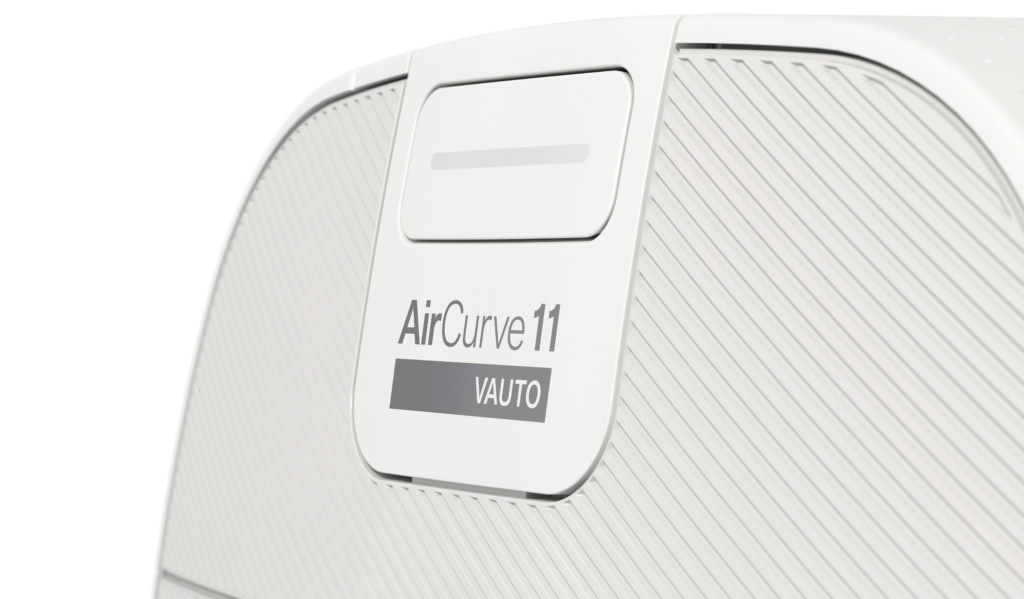 ResMed AirCurve™ 11 VAuto avec tubulure chauffante HumidAir 11 et Climate Line 11