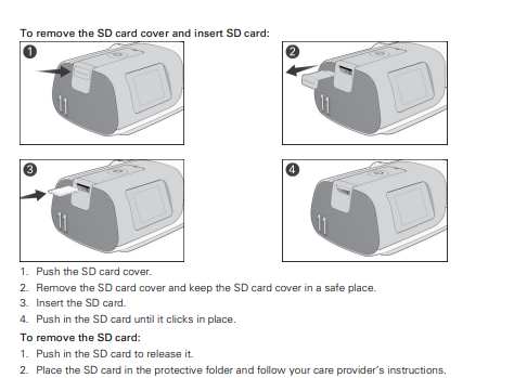 ResMed AirSense 10, 11 and AirCurve 10, 11 SD Card