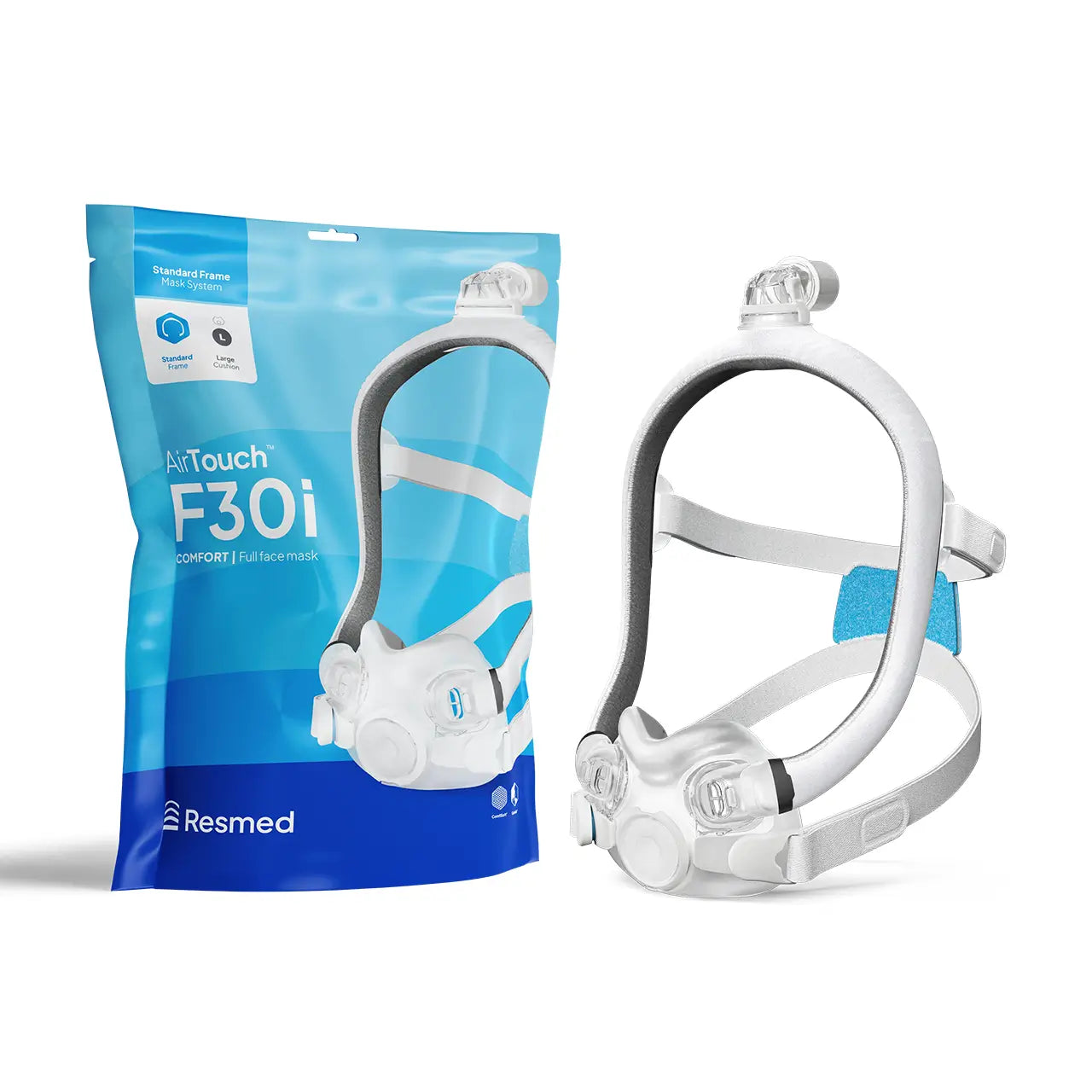Resmed AirTouch F30i Comfort Full Face CPAP Mask - Complete System COMING SOON